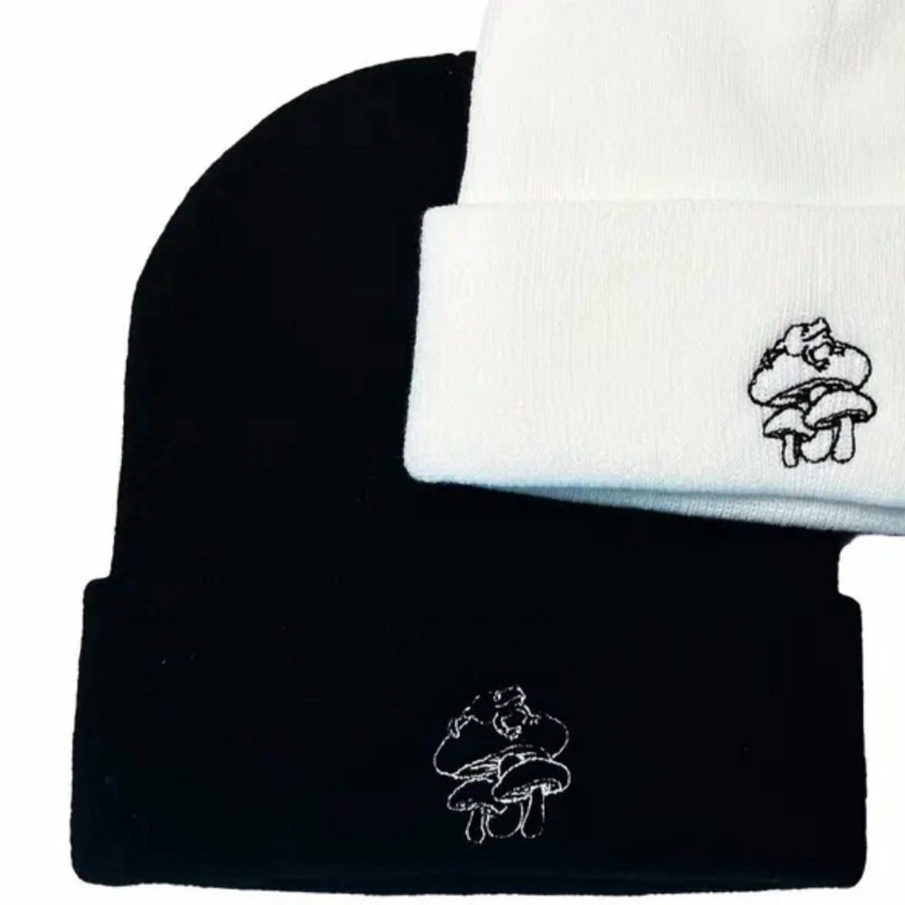 New mushroom beanie